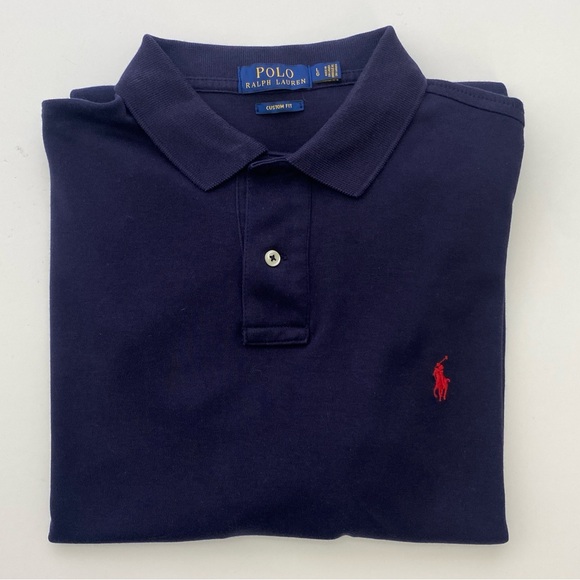 Polo By Ralph Lauren Men's Custom Fit Short Sleeve Polo Shirt - Picture 1 of 5